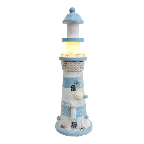 LVD Lighthouse 46cm Home Decorative Figurine w/ LED Light XL