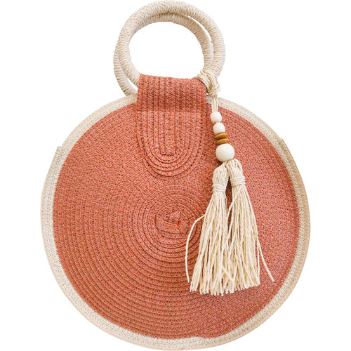 LVD Women's/Ladies Wanderer Bag/Handbag 30x40cm Round - Rust
