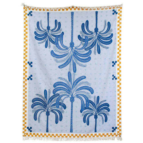 LVD Microfibre XL Beach Towel 150x200cm - Palm Breeze
