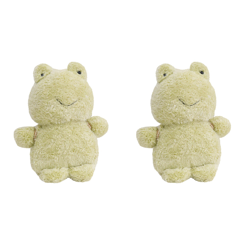 2x LVD Polyester Plush Froggo Home/Nursery Decor Child/Baby Toy 3+ 22cm Green