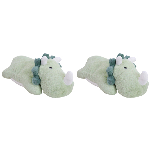 2x LVD 50cm Polyester Lrg Dino Plush Stuffed Animal Children Soft Cuddle Toy