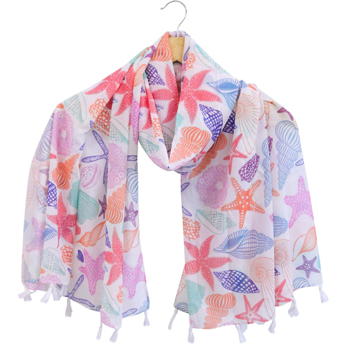 LVD Scarf/Sarong Women Beach Shawl Cover Up 90x180cm Polyester Ocean Colour
