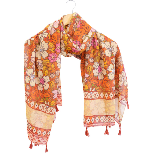 LVD Scarf/Sarong Women's Beach Shawl Cover Up 90x180cm Polyester Wild Flower