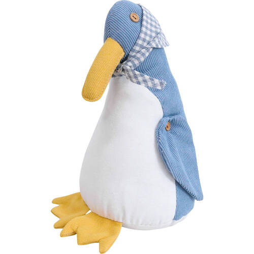 LVD Polyester Doorstop Auntie Penguin Door Stopper Home/Room Decor 16x22cm