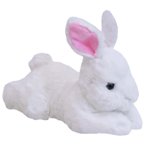 LVD Plush Belly Bunny White Kids/Childrens Stuffed Animal/Soft Toy 0+