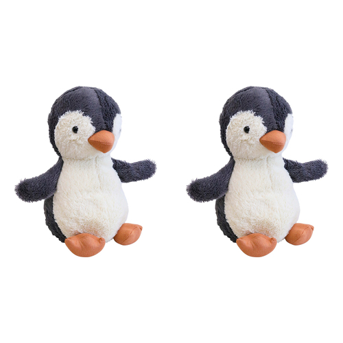 2PK LVD Plush Medium Poppy Penguin Kids/Childrens Stuffed Animal/Soft Toy 0+