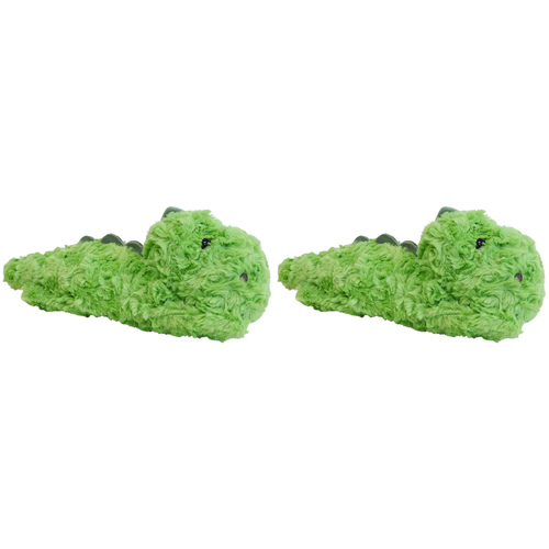 2PK LVD Pram Buddy Plush Croc Kids/Childrens Stuffed Animal/Soft Toy 0+