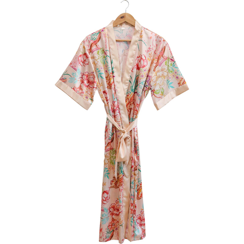 LVD Lightweight Robe Indienne Home Bedroom/Bathroom Loungewear 118cm