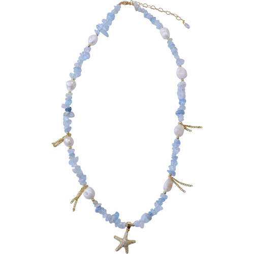 LVD Necklace Freshwater Pearl Sky Stylish Natural Jewelry