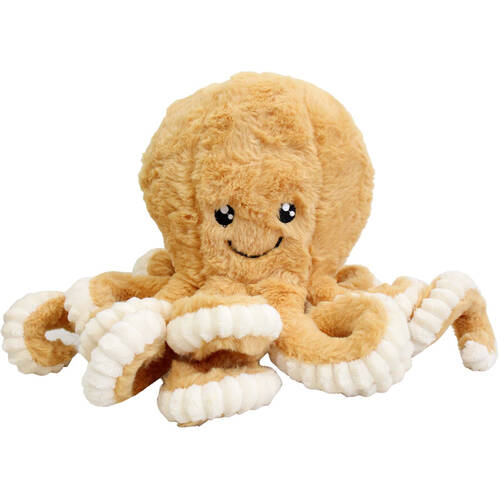 LVD Polyester Plush Ollie Octopus Kids Stuffed Cuddle Toys Medium 40cm Brown