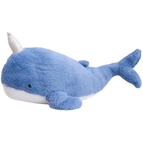 LVD Soft Plush Large Mythical Whale Kids Stuffed Animal Toy 55x26cm Blue