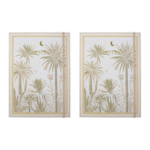 2PK LVD Bohemia A4 Padfolio Writing Stationery 22x30cm