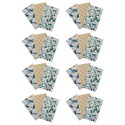 8x 3PC LVD Vintage Notebooks Writing Stationery 10.5x18cm
