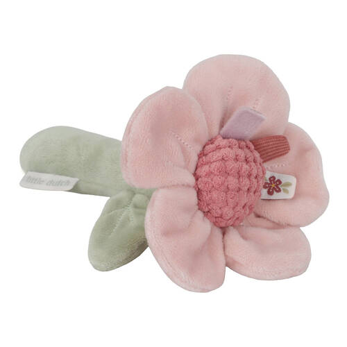 Little Dutch Childrens and Baby Fairy Garden Rattle Flower Toy 0+