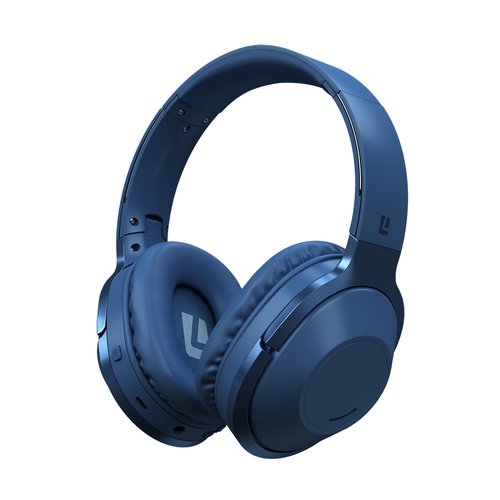 Liquid Ears Wireless Over-Ear Headphones - Blue