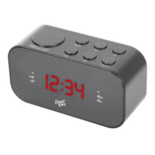 Liquid Ears Dual Alarm Clock Radio
