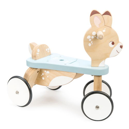 Le Toy Van Petilou 55cm Ride On Deer Kids Wooden Toy 12m+