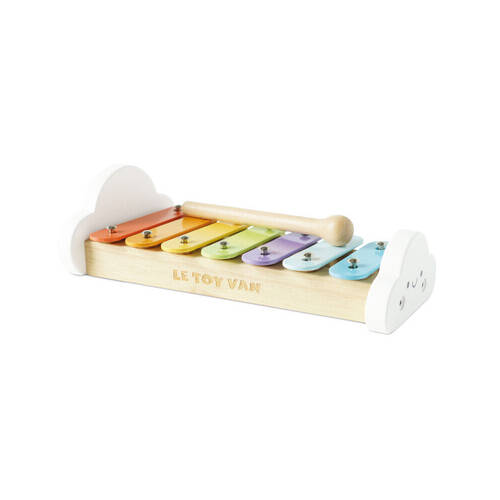 Le Toy Van Wooden Petilou Xylophone Musical Instrument 22cm Kids 18m+