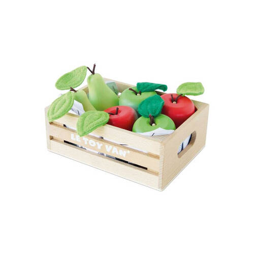 Le Toy Van Honeybake Apple and Pears in Crate Wooden Toy 2y+
