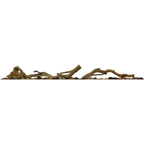 Dimplex 34" Driftwood & River Rock Accessory Package