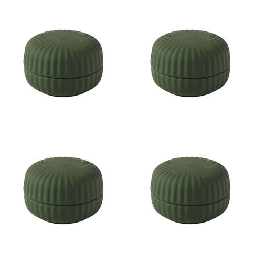 4PK Linen House Macaron Forest Votive Candle Holder 7cm - Green