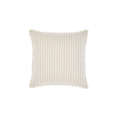 Linen House Chica Cotton Cushion Square 48x48cm - Natural