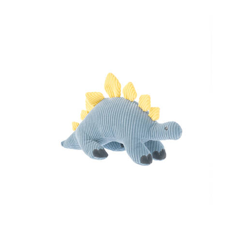 Linen House Kids Sal Stegosaurus Plush Toy Cushion 40x36cm - Blue