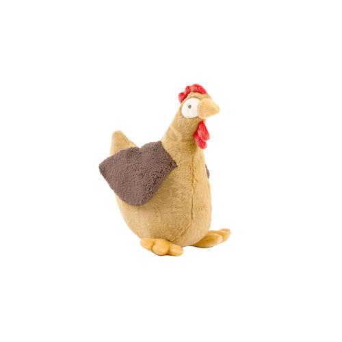 Linen House Kids 28x43cm Hettie Hen Novelty Cushion Brown