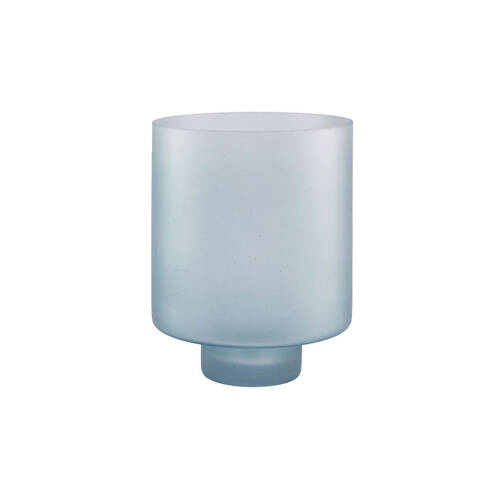 Linen House Romano Sky Glass Vase 20cm Home Decor - Blue
