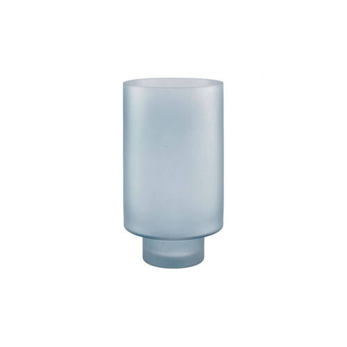 Linen House Romano Sky Glass Vase 25cm Home Decor - Blue