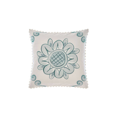 Linen House 65x65cm Thalia Blue European Pillowcase