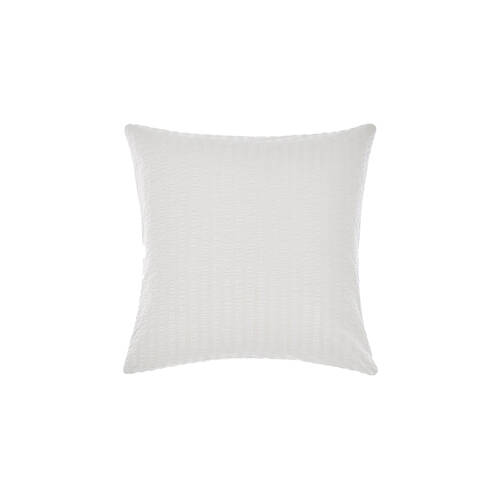 Linen House Ferrara White European Pillowcase 65x65cm - White
