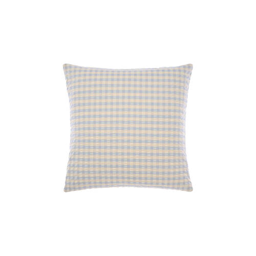 Linen House Ferrara Cornflower European Pillowcase 65x65cm - Blue