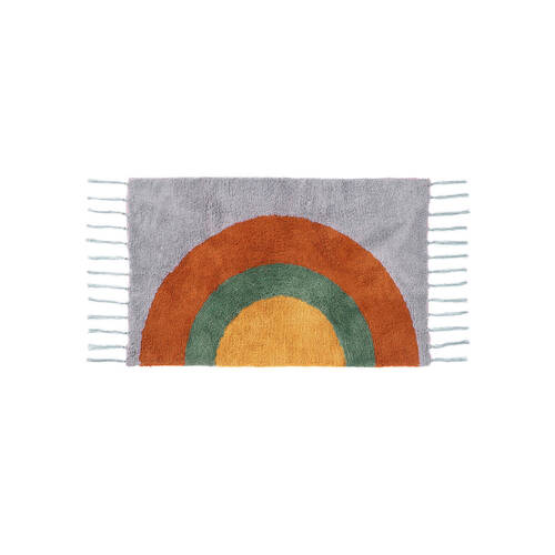 Linen House Kids Cotton Over The Rainbow Sky 60x100cm Floor Rug