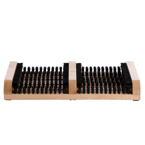 Esschert Design Wooden Boot Cleaning Brush Outdoor Shoe Scrubber 36cm Black