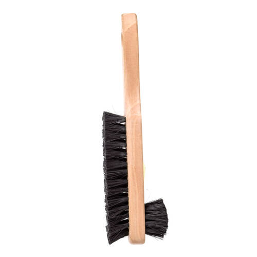 Esschert Design Wooden Boot Cleaning Hand Brush Shoe Scrubber 23.8cm Natural
