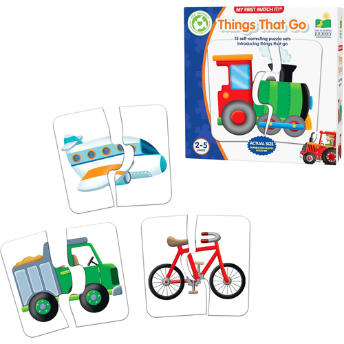 Learning Journey My First Match It Things That GoKids Puzzle 2-5y