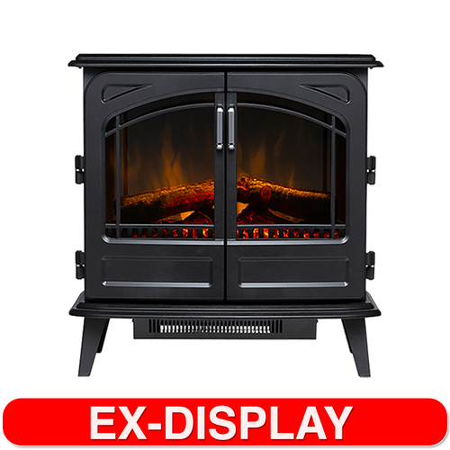 Dimplex Leckford 2000W/64cm Electric Stove Optiflame Fireplace Heater