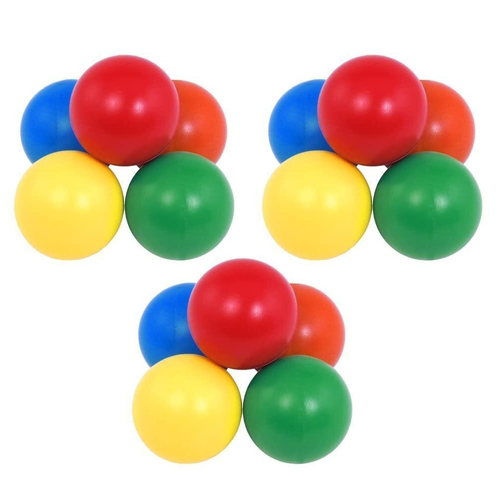 3x 5pc Popular Playthings 3.5cm Jumbo Magnetic Marbles 3y+