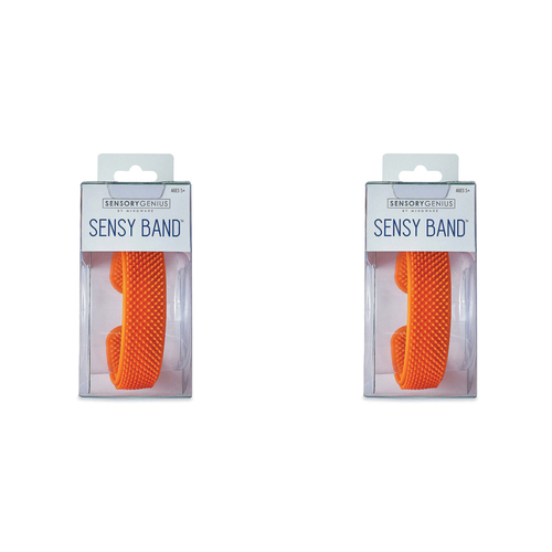 2x Mindware Sensory Genius Sensy Band Kids 5y+ - Orange