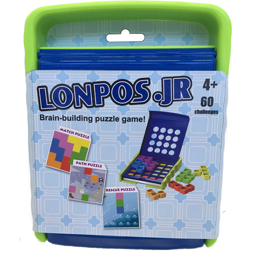 Lonpos Jr Brain Building 4-7 Players Kids/Children Fun Puzzle Game 4y+