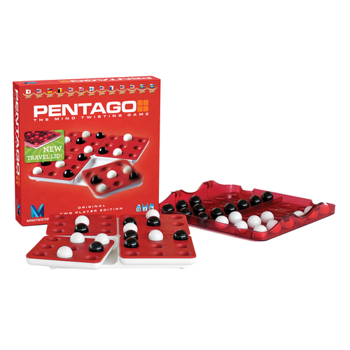 Mindtwister Pentago Compact 2 Player Kids/Children Mind Twisting Game 8y+