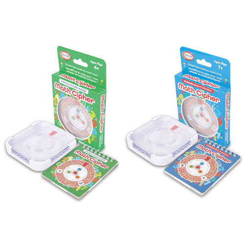 Popular Playthings Math Cipher Addition/Subtraction Multiplication/DV Card Game