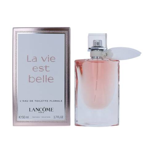 Lancome Le Vie Est Belle Florale Womens Fragrance EDT Eau De Toilette Spray 50mL