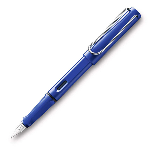 Lamy Safari Fountain Pen Fine Nib Tip Stationery - Blue