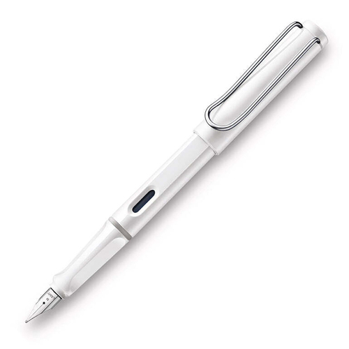 Lamy Safari Fountain Pen Extra Fine Nib Tip Stationery - Shiny White