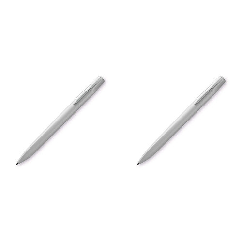 2PK Lamy Xevo Ballpoint Pen Medium Nib Tip - Light Grey