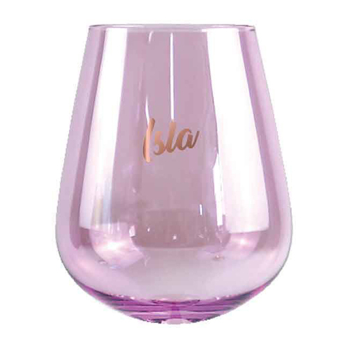 2pc Isla Stemless 13cm/600ml Wine Glass Drinking Tumbler Set