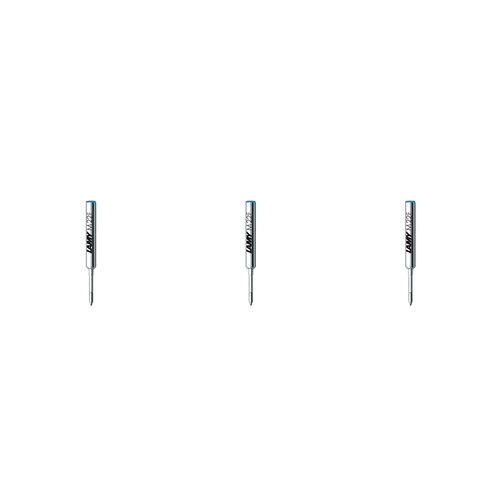 3PK Lamy M22 Ballpoint Refill For Scribble/Pico Pen Fine Nib - Blue
