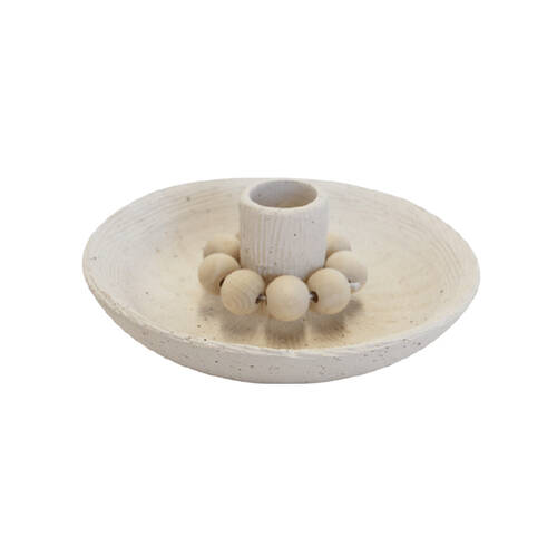 Darlin Jesser Taper Candle Holder Home Table Decor 13.5x5.5cm Matte White